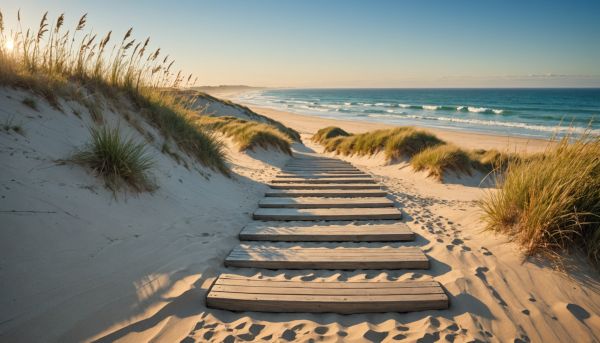 Comment rejoindre la plage de sable fin en quelques pas seulement