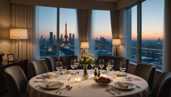 Pourquoi demander notre room service pour un dîner intime en chambre
