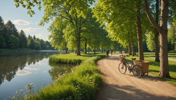 Quel mode de transport doux utiliser pour explorer les environs ici